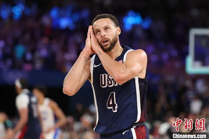 库里四记三分杀死比赛，帮助美国男篮在巴黎实