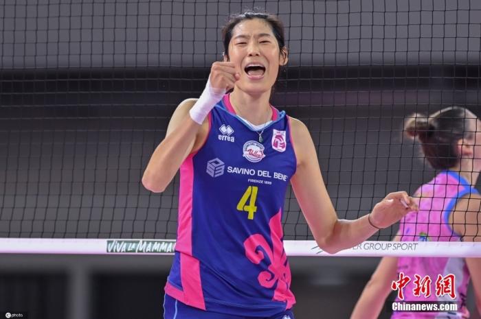 朱婷意甲首秀助力斯坎迪奇三连胜 王者归来引球