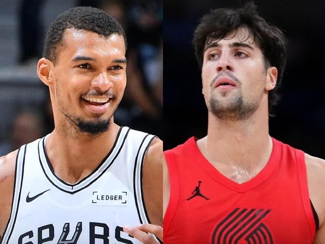 文班亚马35分创马刺季后赛首秀纪录 阿夫迪亚3